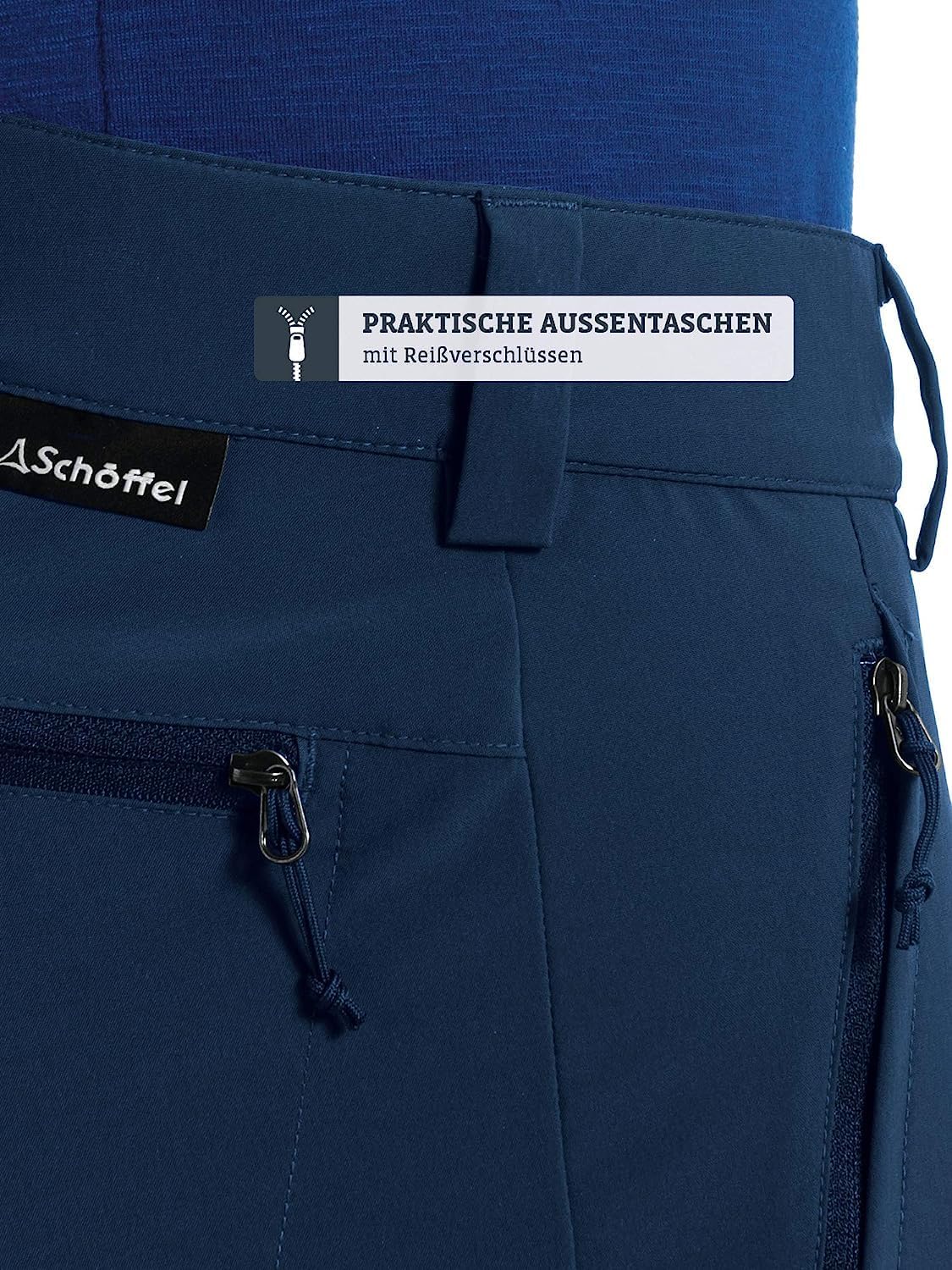 Thumbnail 5 de Schöffel Herren Pants Folkstone Zip Off (22595) – flexible Trekkinghose mit Zip-Off-Funktion