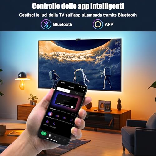 Detalle 2 de Diyife striscia LED TV da 4 m