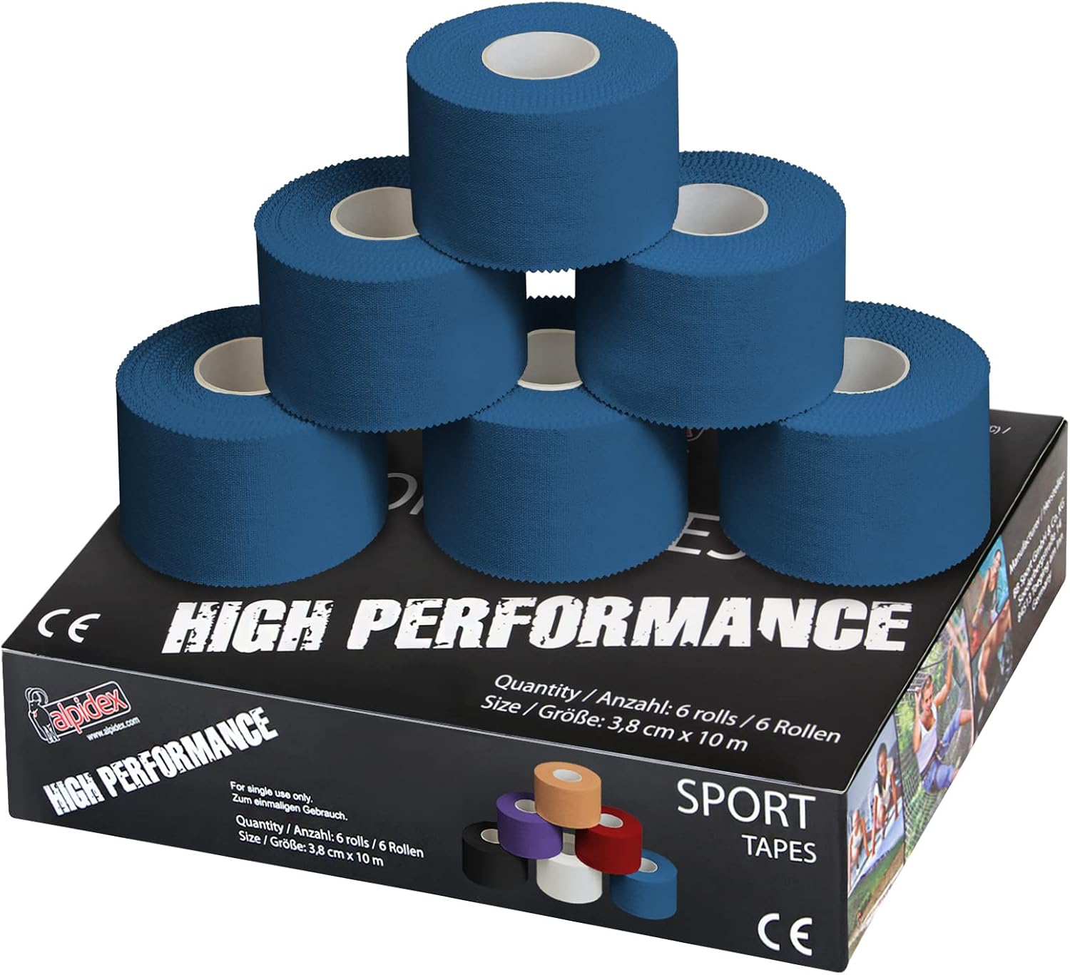 Detalle de ALPIDEX Sport Tape 3,8 cm x 10 m