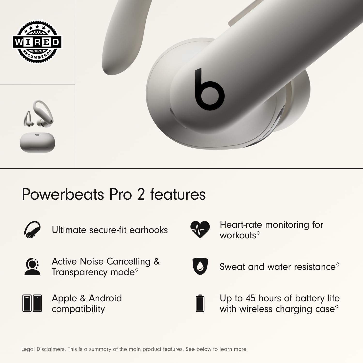 Thumbnail 2 de Beats Powerbeats Pro 2 Kopfhörer mit 45h ⚡