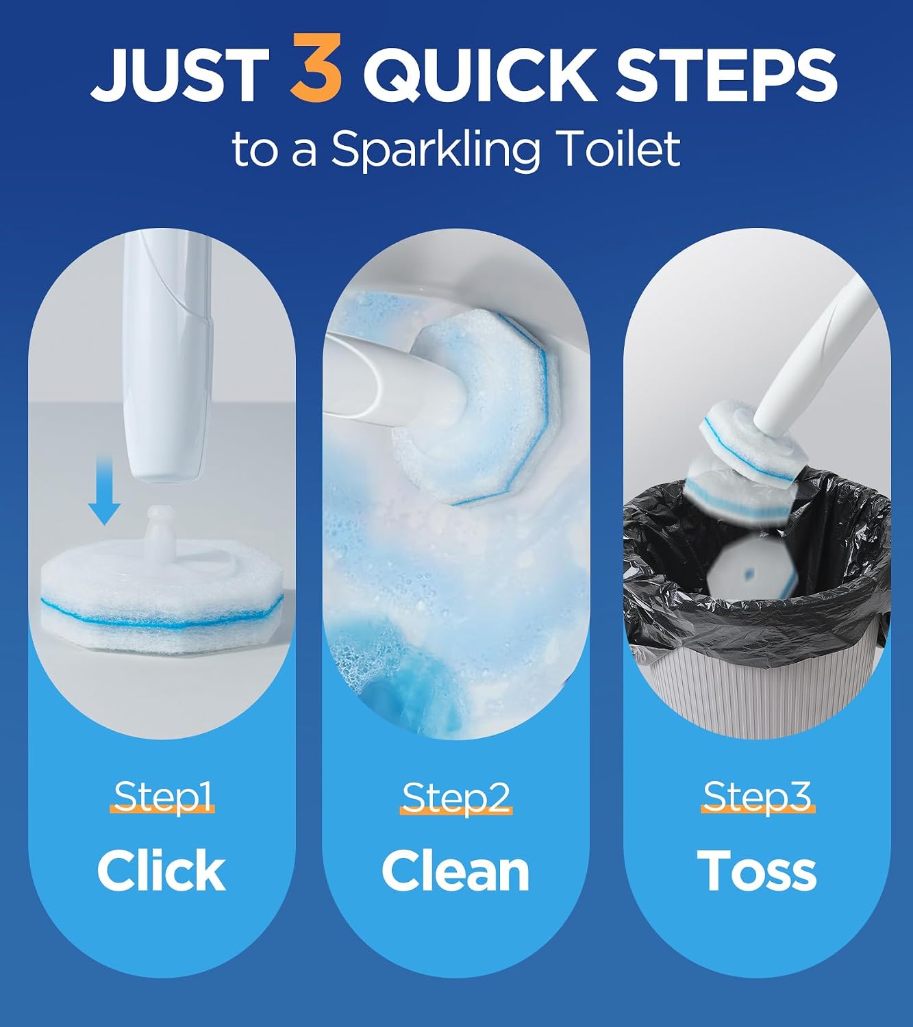 Thumbnail 5 de Clorox Toilet Wand 64 Count Refills ⚙