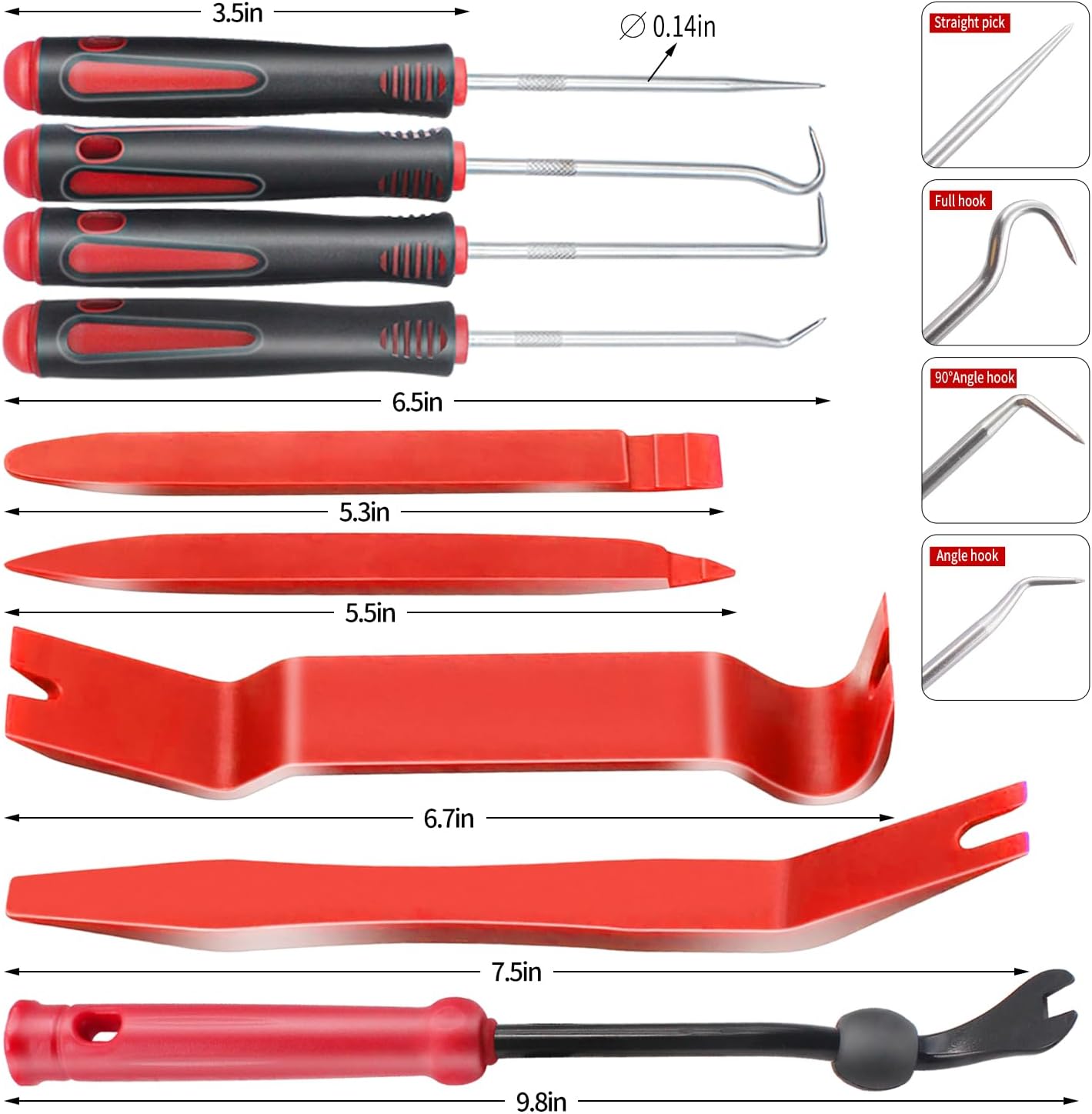 Thumbnail 1 de Wetado automotive trim removal tool set