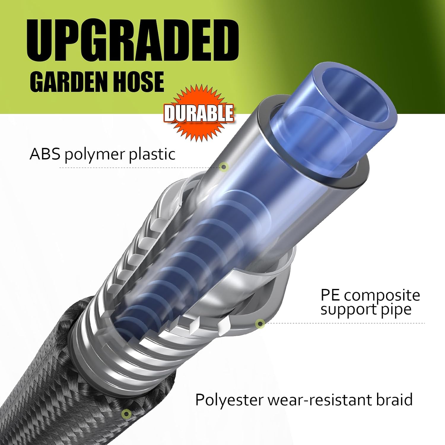 Detalle 2 de Relxitl Garden Hose, 75 ft
