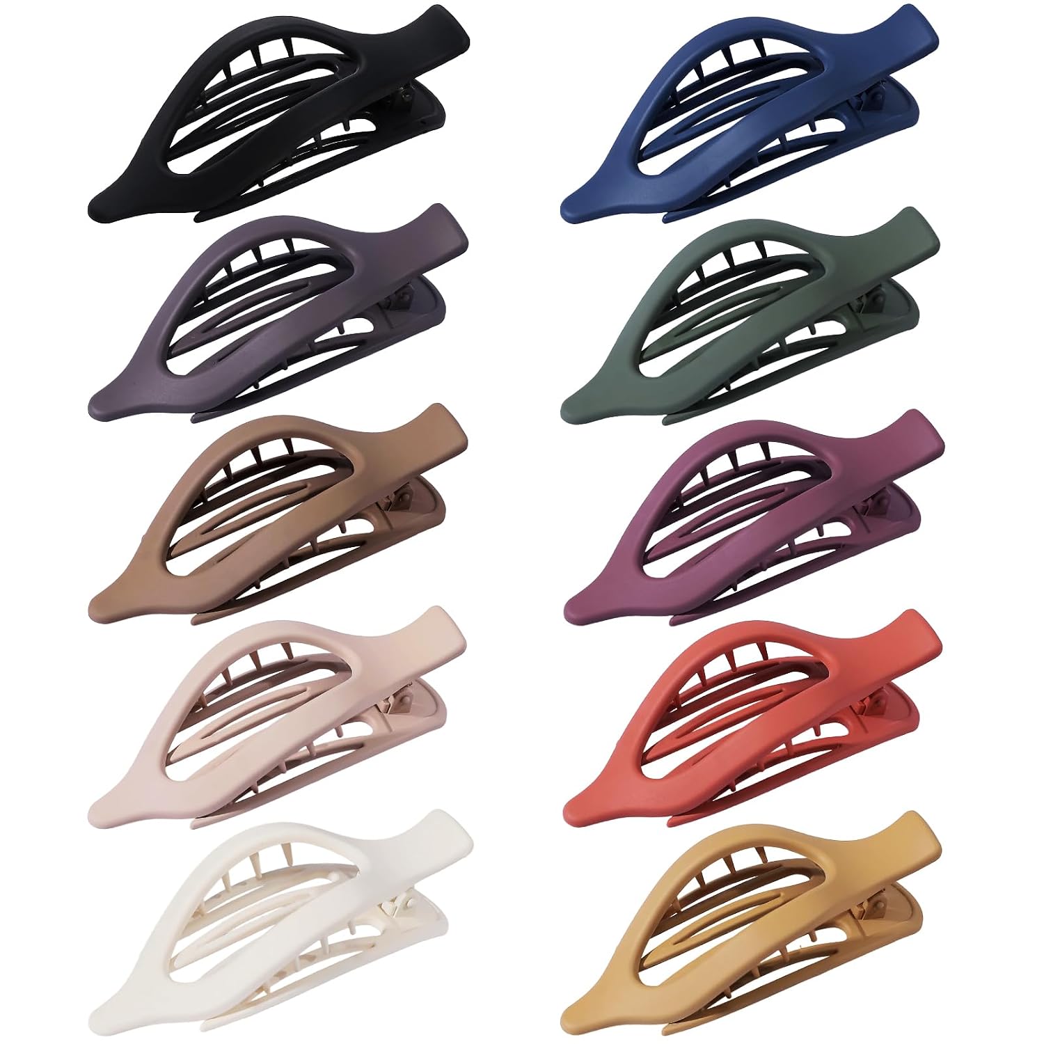 Detalle 2 de Sisiaipu Flat Hair Clips, 10-Piece Set