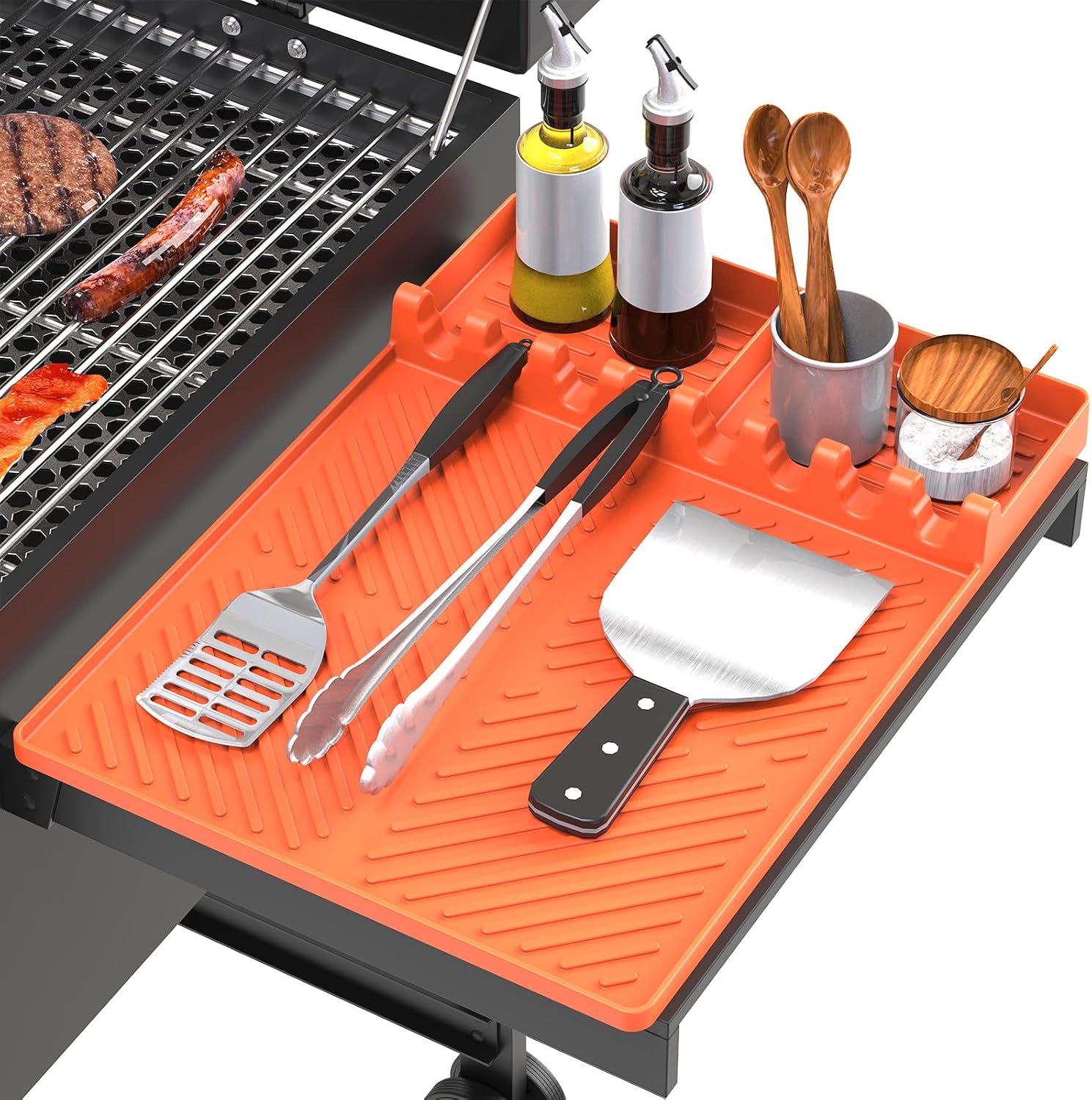 Thumbnail 6 de Silicone Grill Mat, 16 x 11.5 in.