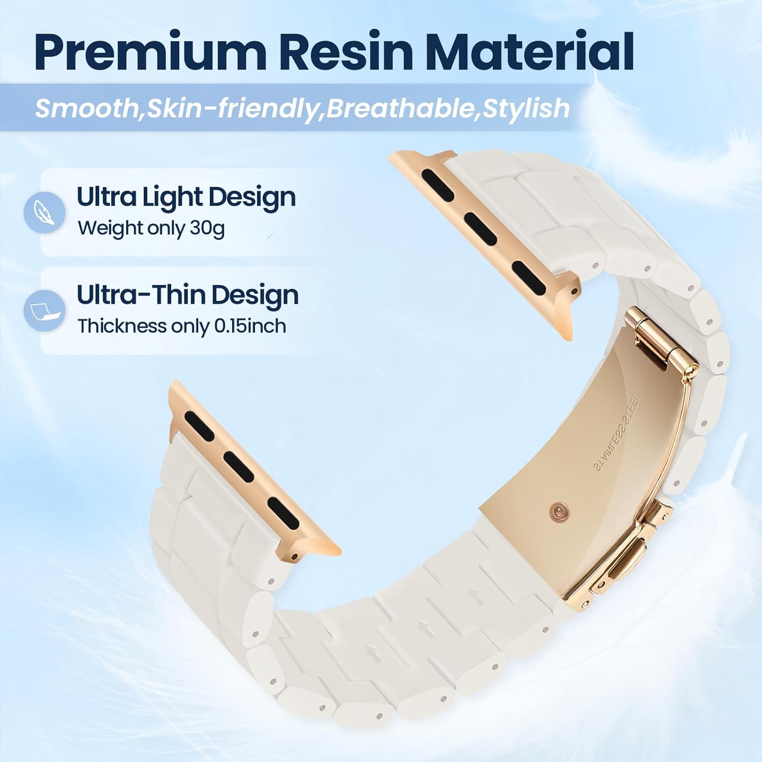 Thumbnail 1 de HOPO Resin Replacement Band for Apple Watch