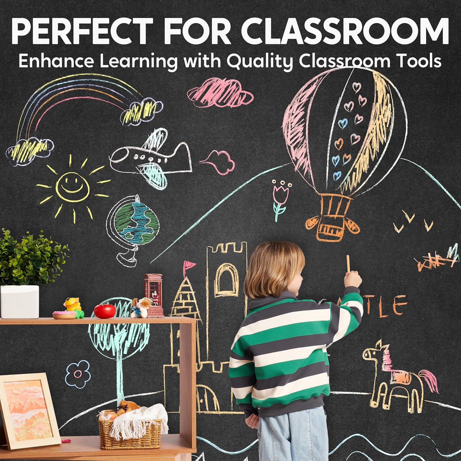 Thumbnail 3 de JOYIN 432-Count Mini Chalk Set for Kids (Non-Toxic, Sidewalk & Classroom Use) — 36 Boxes