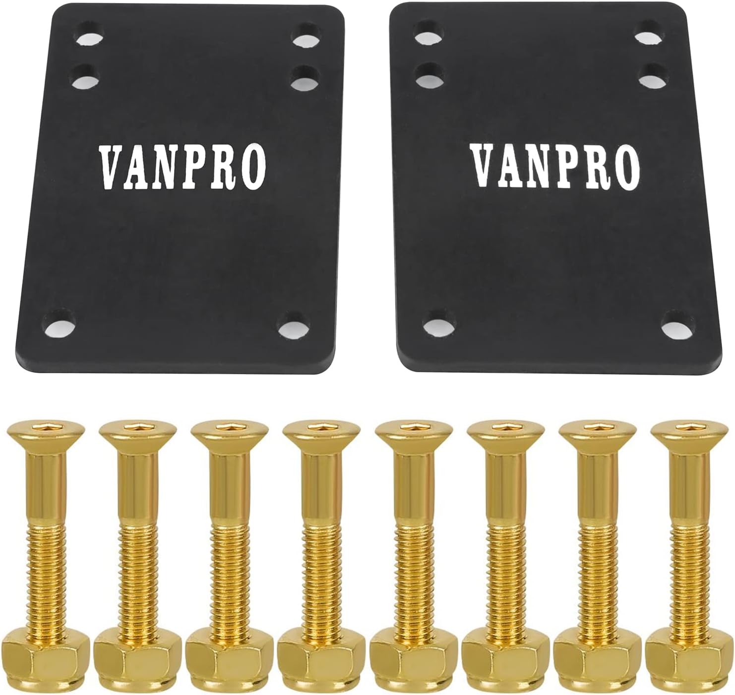 Thumbnail 6 de Vanpro skateboard riser pads 4 mm