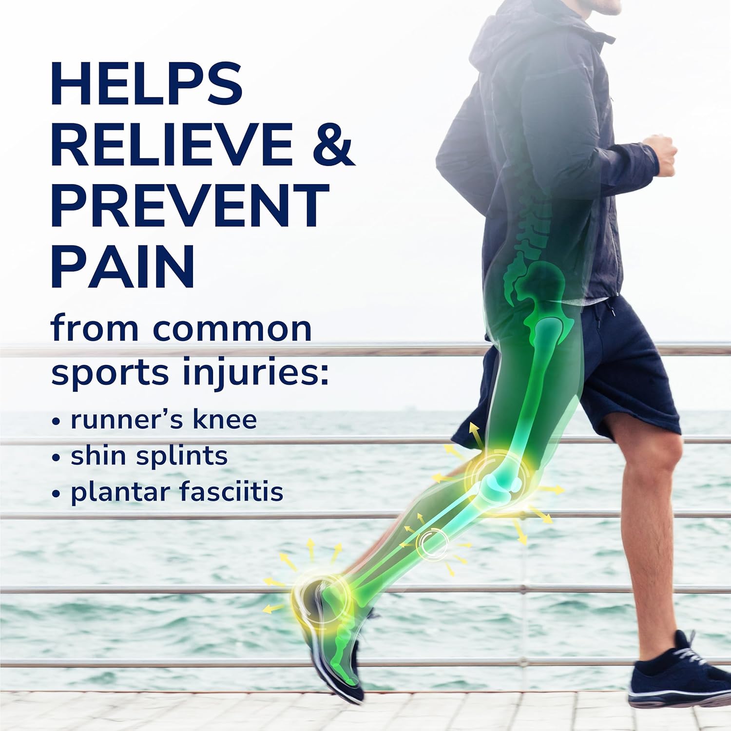 Detalle 2 de Dr. Scholl's Run Shock Absorbing Insoles for Runners