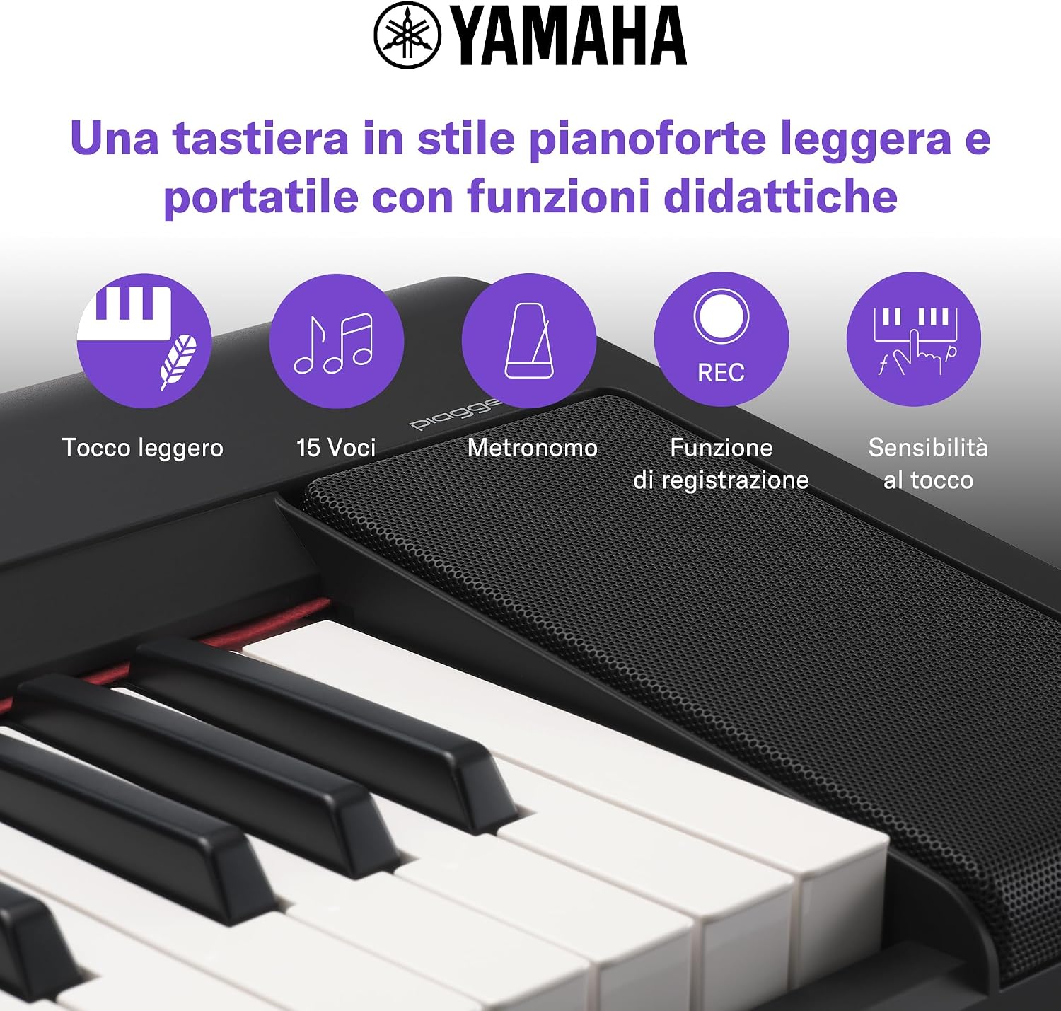Thumbnail 1 de Yamaha NP-15 Piaggero: Tastiera Digitale 61 Tasti, Leggera e Portatile