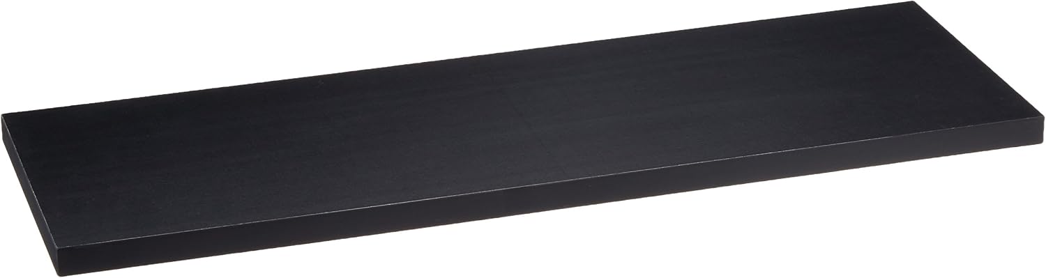 Detalle de アイリスオーヤマ LBC-620 カラー化粧棚板 ブラック 奥行200mm・軽量ランバーコア構造