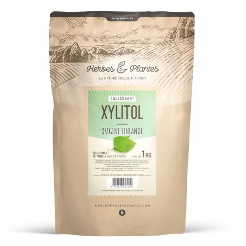 Detalle de Herbes Et Plantes Xylitol en poudre, sucre de bouleau, sachet de 1 kg
