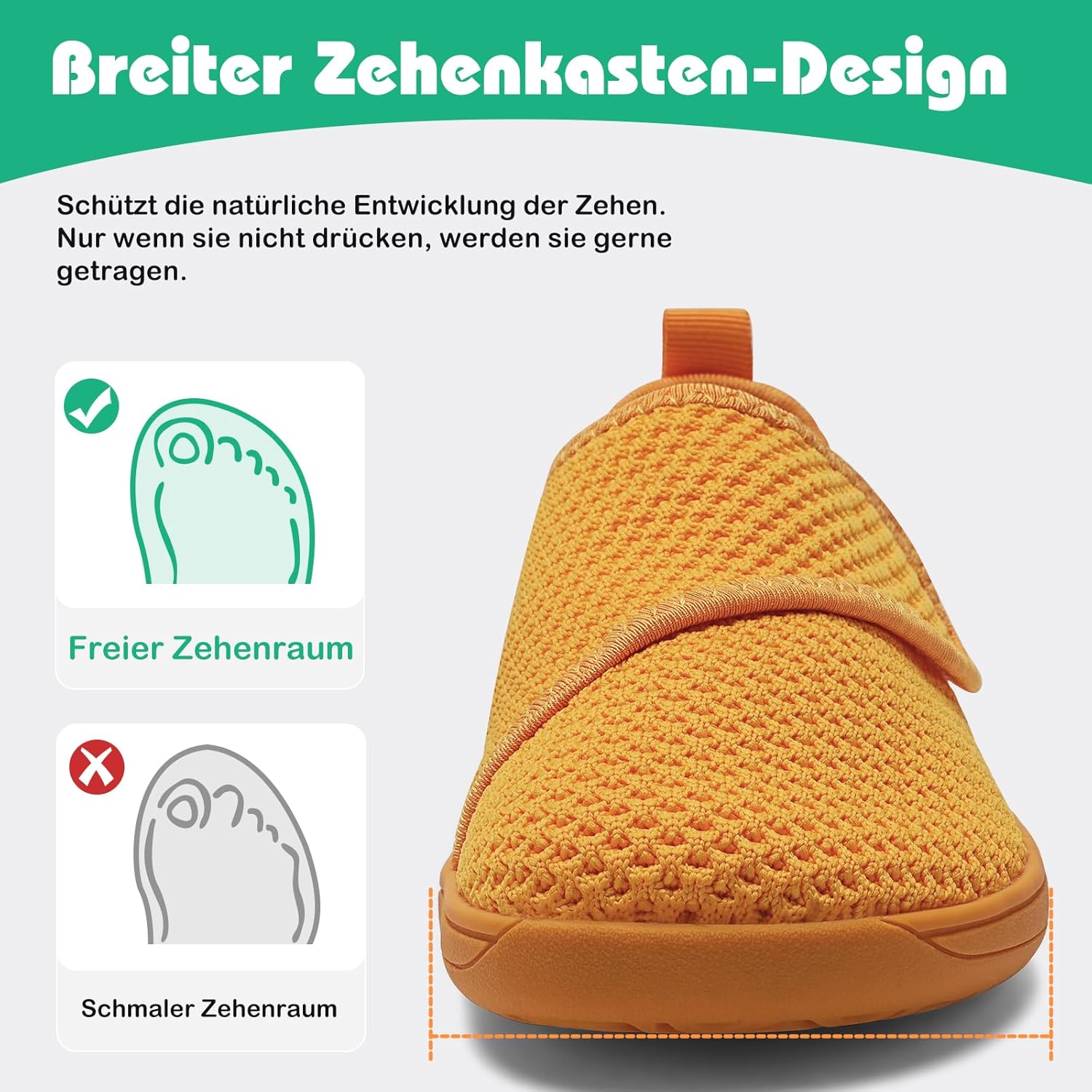 Detalle de IceUnicorn Baby Barfußschuhe Breite fürs Laufen