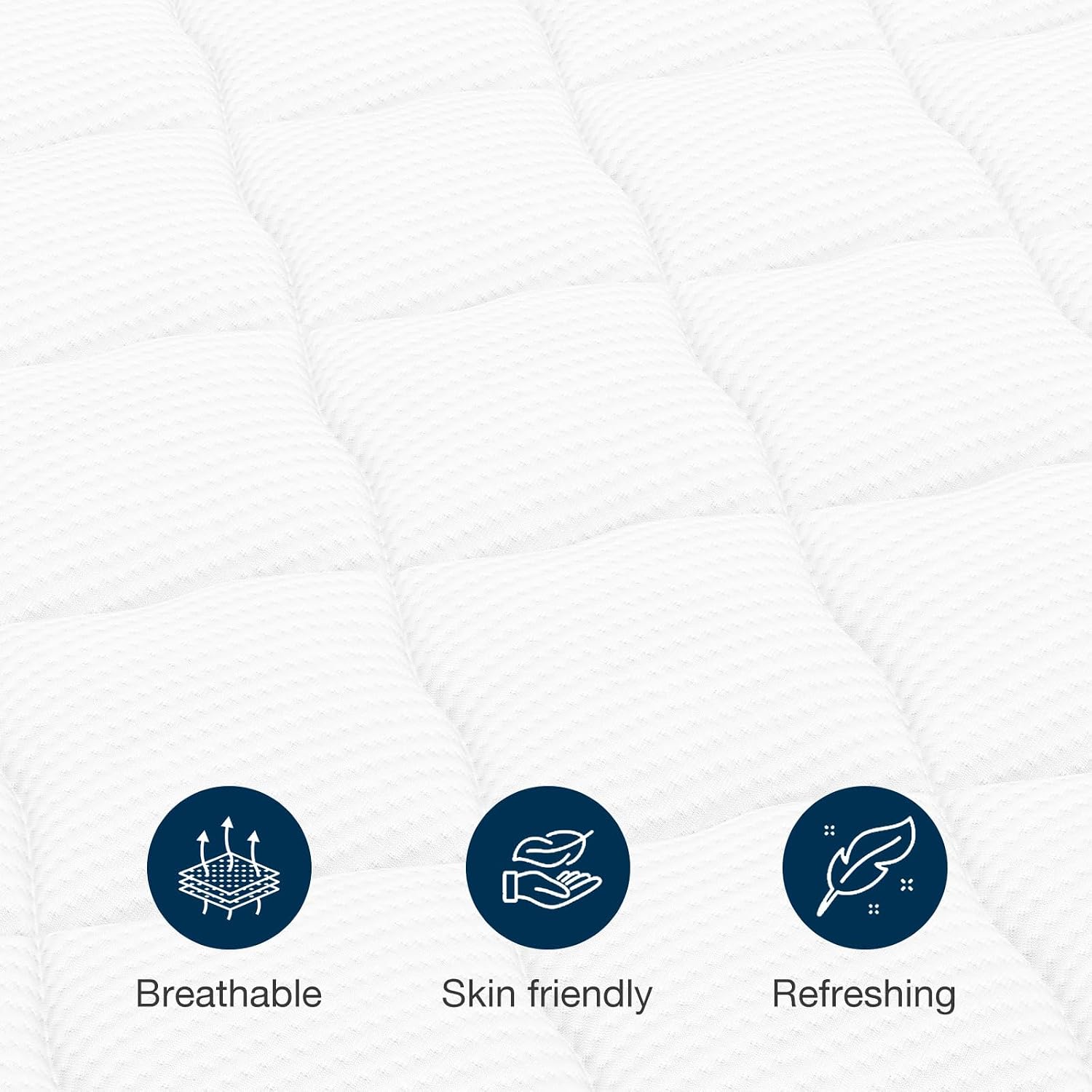 Thumbnail 4 de Mellsom 3ft Single Hybrid Mattress review: memory foam with 7‑zone pocket springs for back support