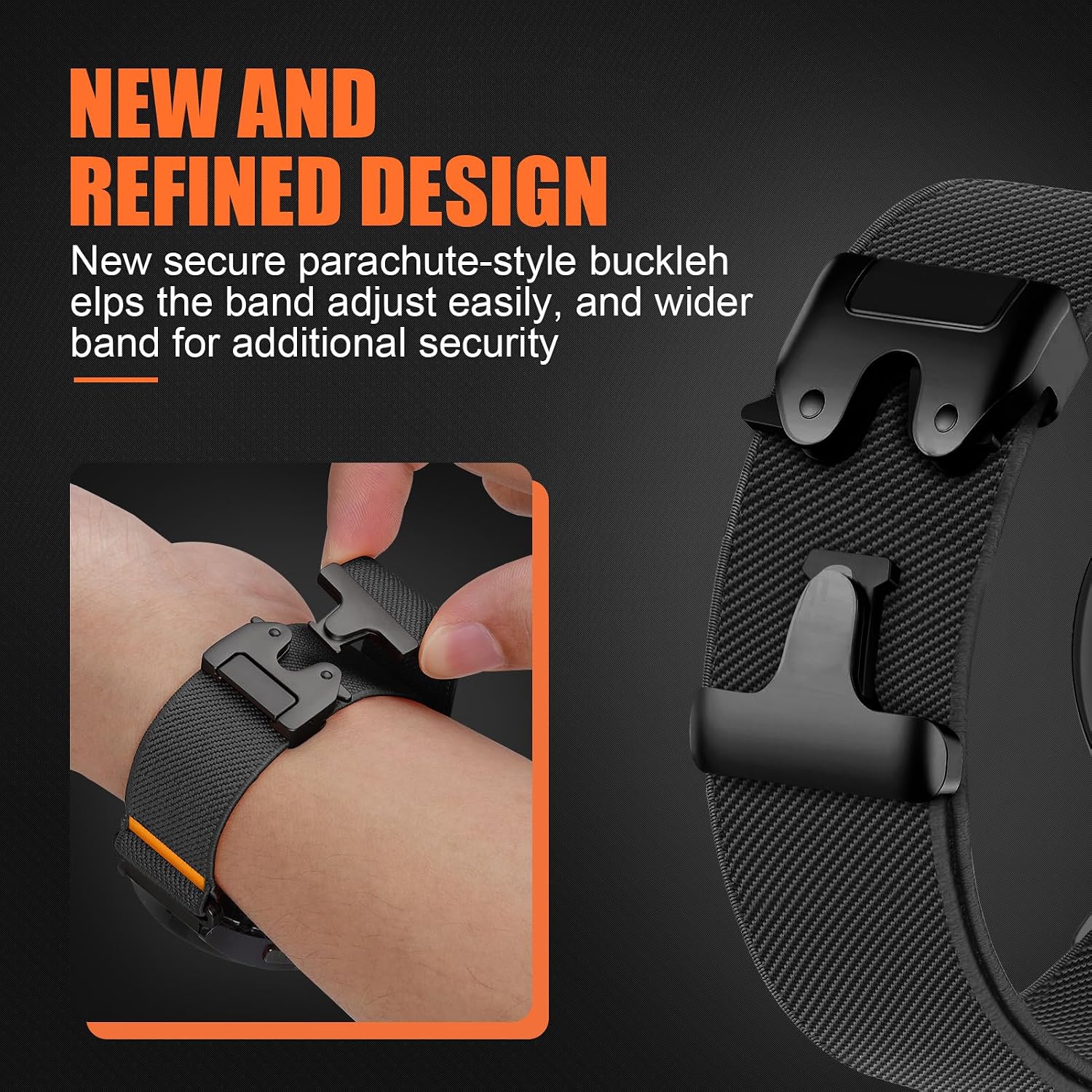Detalle 2 de DMVEIMAL Elastic Strap for Galaxy Watch 8