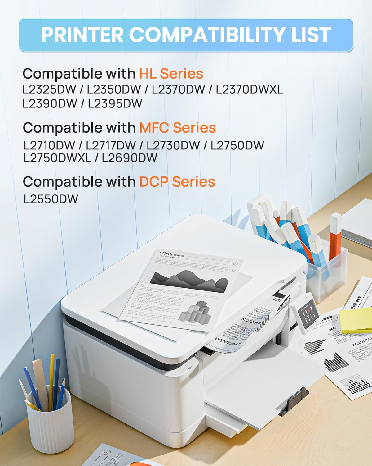 Thumbnail 1 de E-Z Ink TN760 High Yield Toner 3000 pages 🖨️