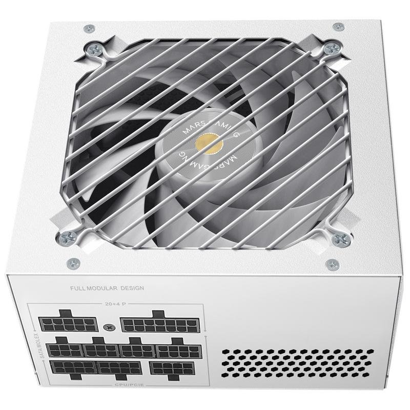 Detalle de Mars Gaming MPB650SIM 650W 80 Plus Bronze Modular: fuente de alimentación para gaming de alto rendimiento