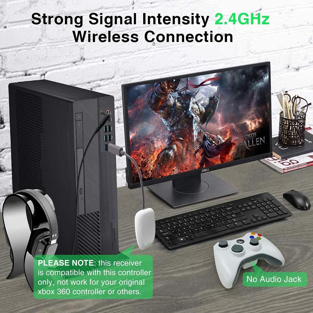 Thumbnail 6 de YCCSKY Wireless Controller Xbox 360 9 m Reichweite