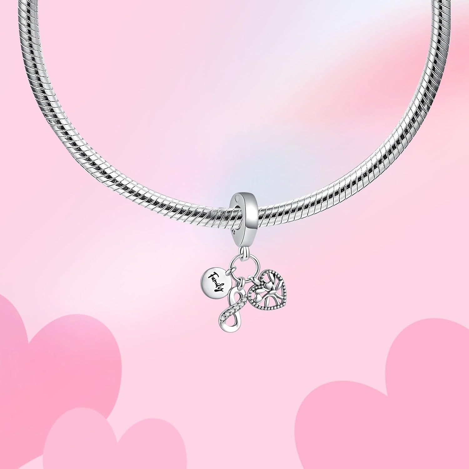 Detalle 2 de Alstiva Charm Anhänger 925 Sterlingsilber