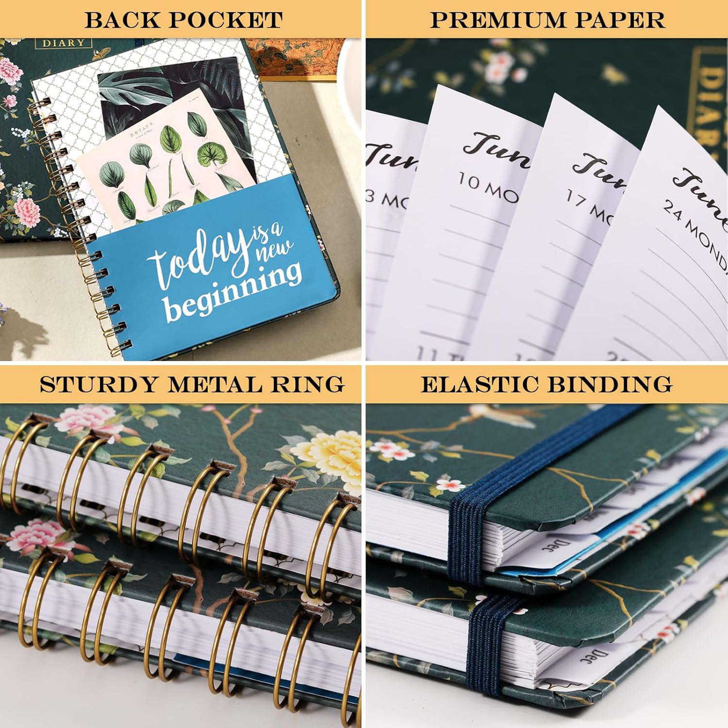 Thumbnail 2 de Diary 2026 A5 week-to-view diary 21.5×15.5cm 📒