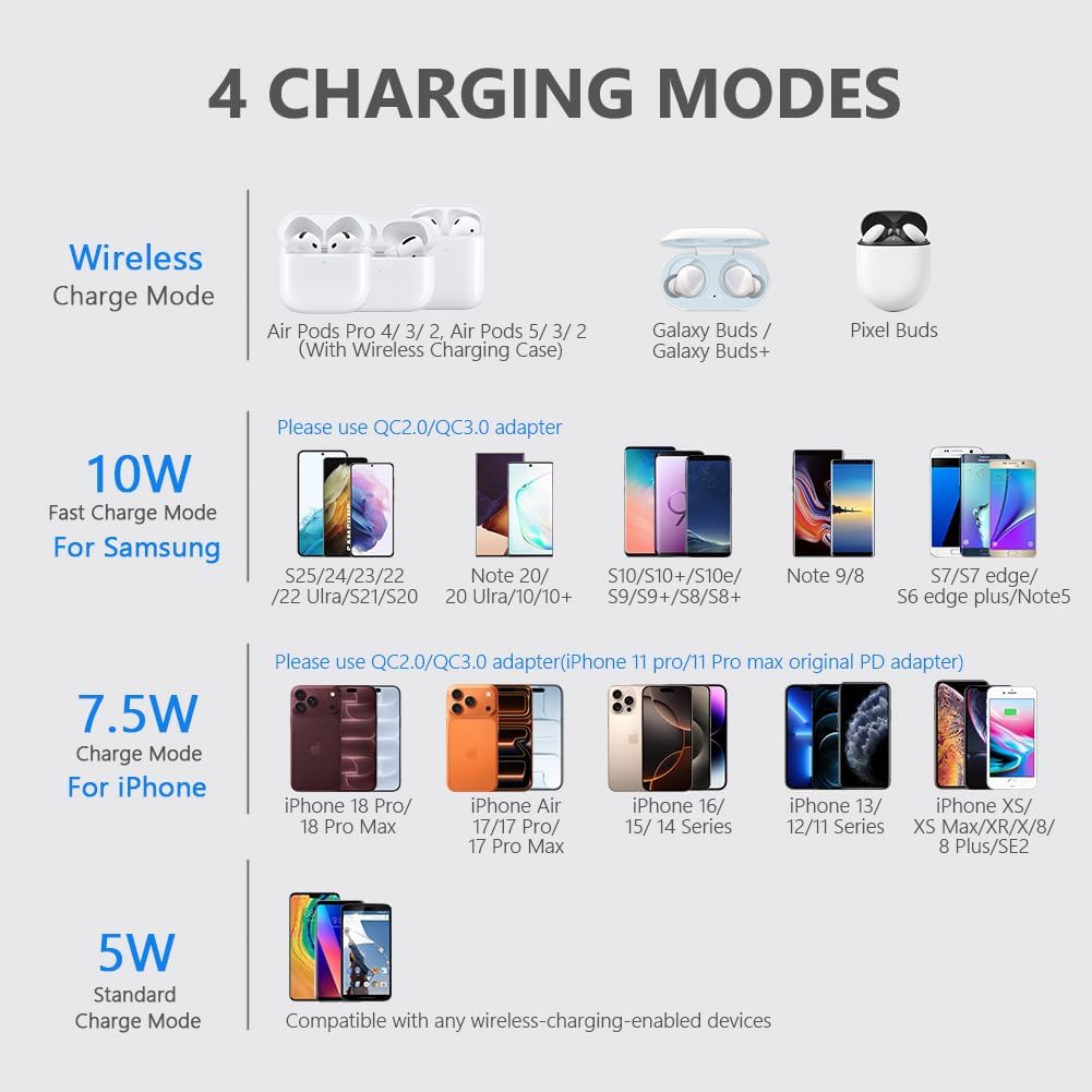 Thumbnail 1 de Yootech Wireless Charger 10W