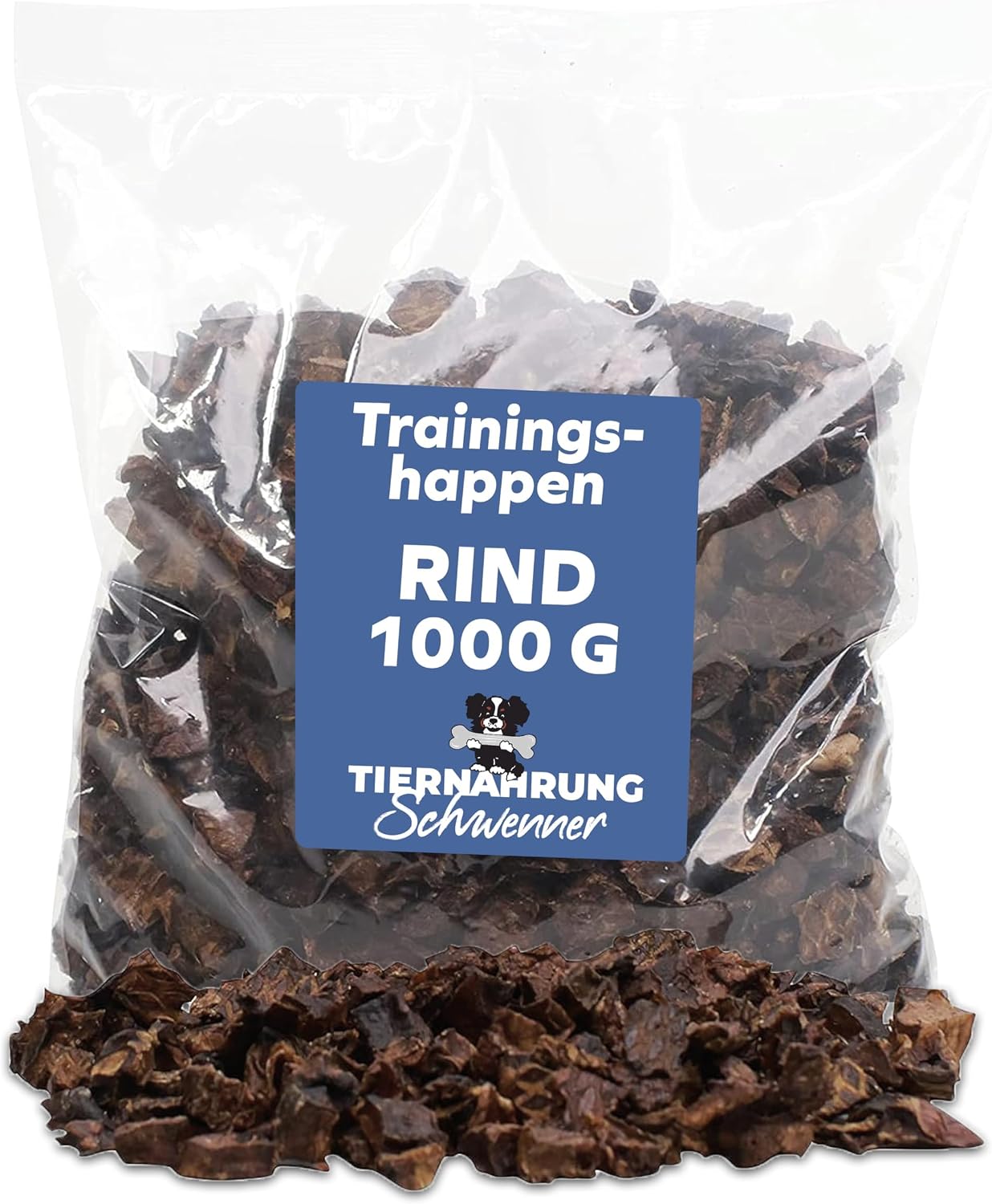 Detalle de Schwenner Getrocknete Trainingshappen Rinderlunge 1000g