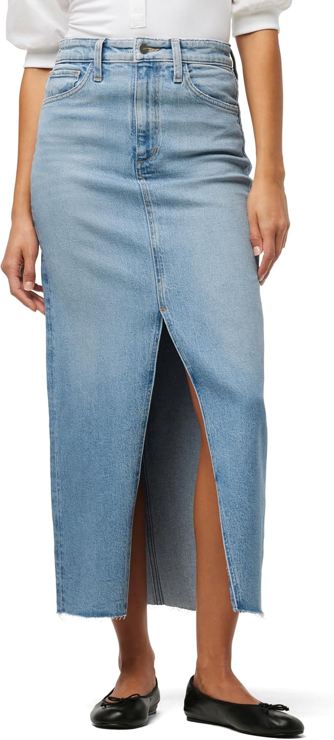 Detalle 2 de Joe's The Eva High-Rise Maxi Denim Skirt
