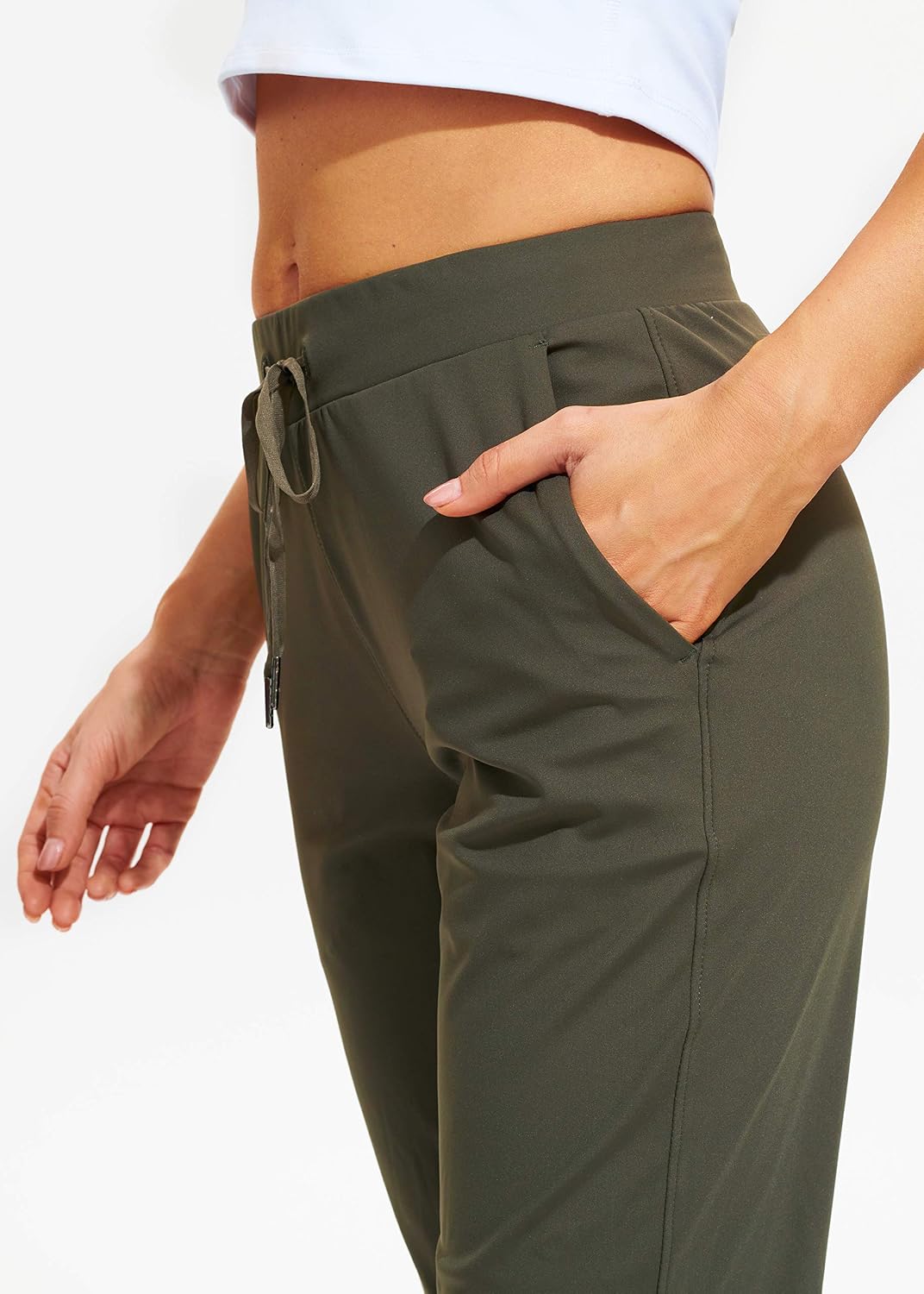Thumbnail 2 de Libin Pantalon de Jogging Femme mi‑haute