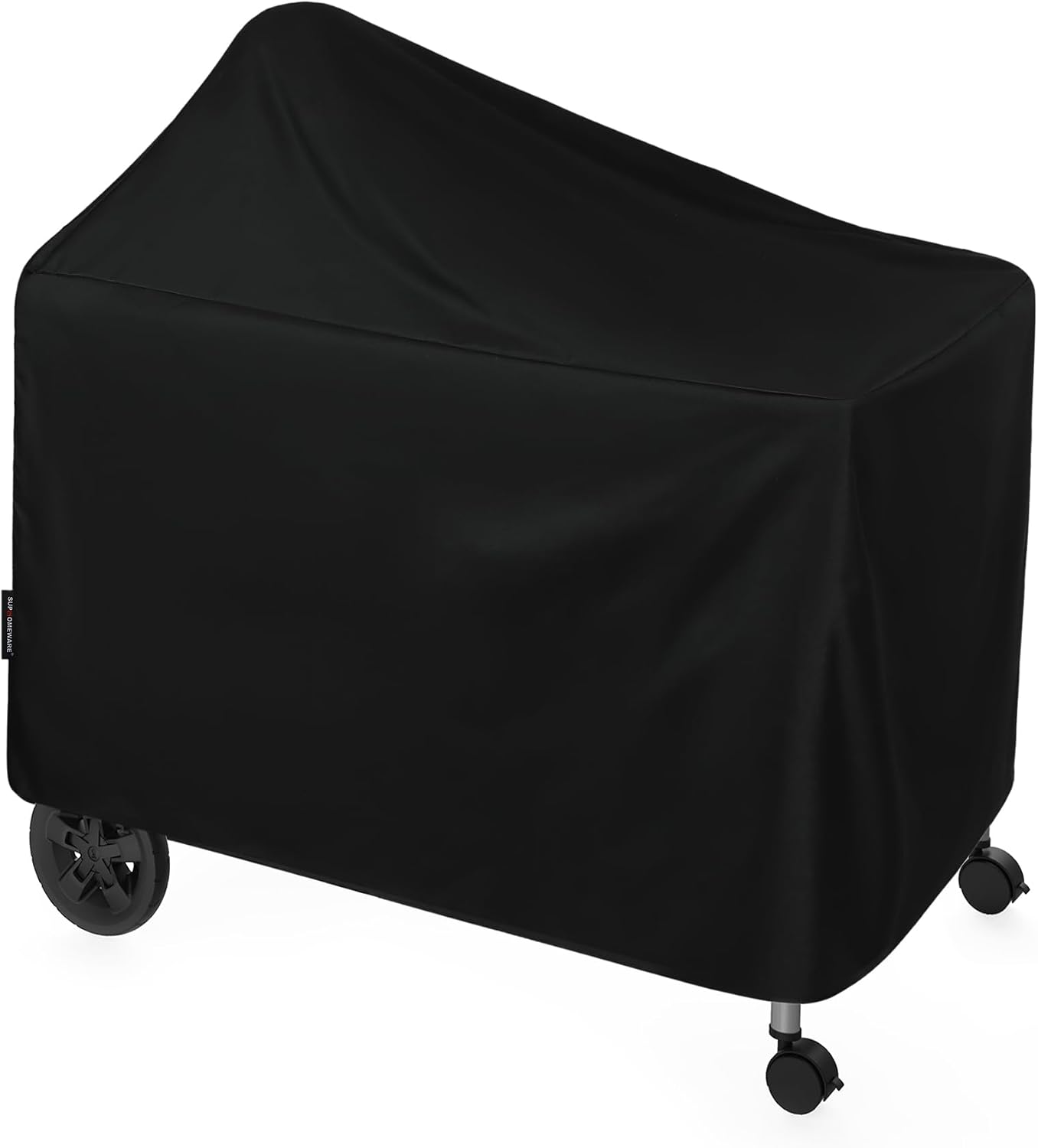 Detalle de Suphomeware H 7152 BBQ Grill Cover, 600D Waterproof Polyester, Black