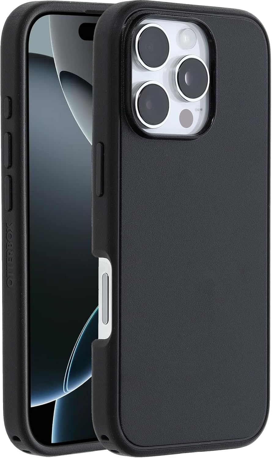 Detalle de OtterBox Cover Symmetry Series MagSafe per iPhone 16 Pro – sottile protezione antiurto