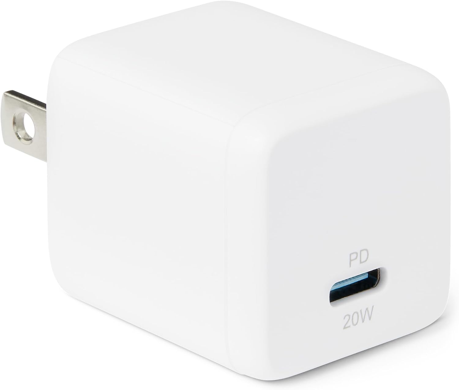 Detalle de Amazonベーシック L6LWC033-CS-R USB-C充電器 20W・GaN・PD 3.1、1ポート