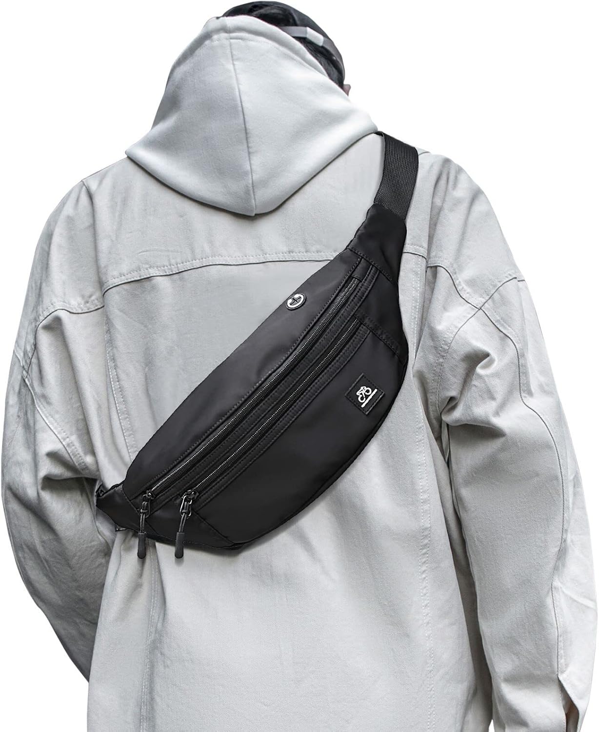 Detalle de SZSYCN Bauchtasche: Vielseitige Hüfttasche für Outdoor-Aktivitäten