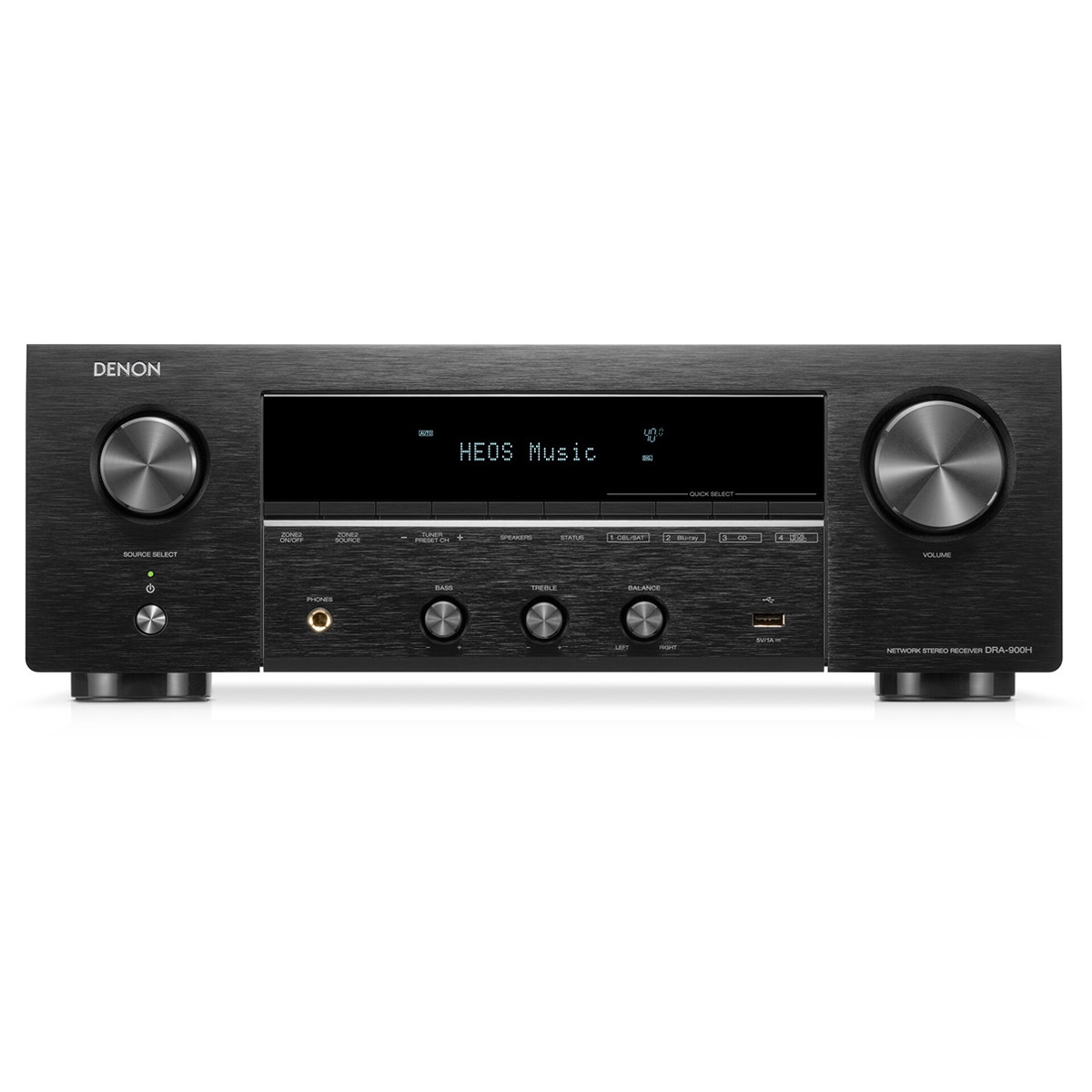 Denon DRA‑900H receptor Hi‑Fi en red 2×120 W 📺