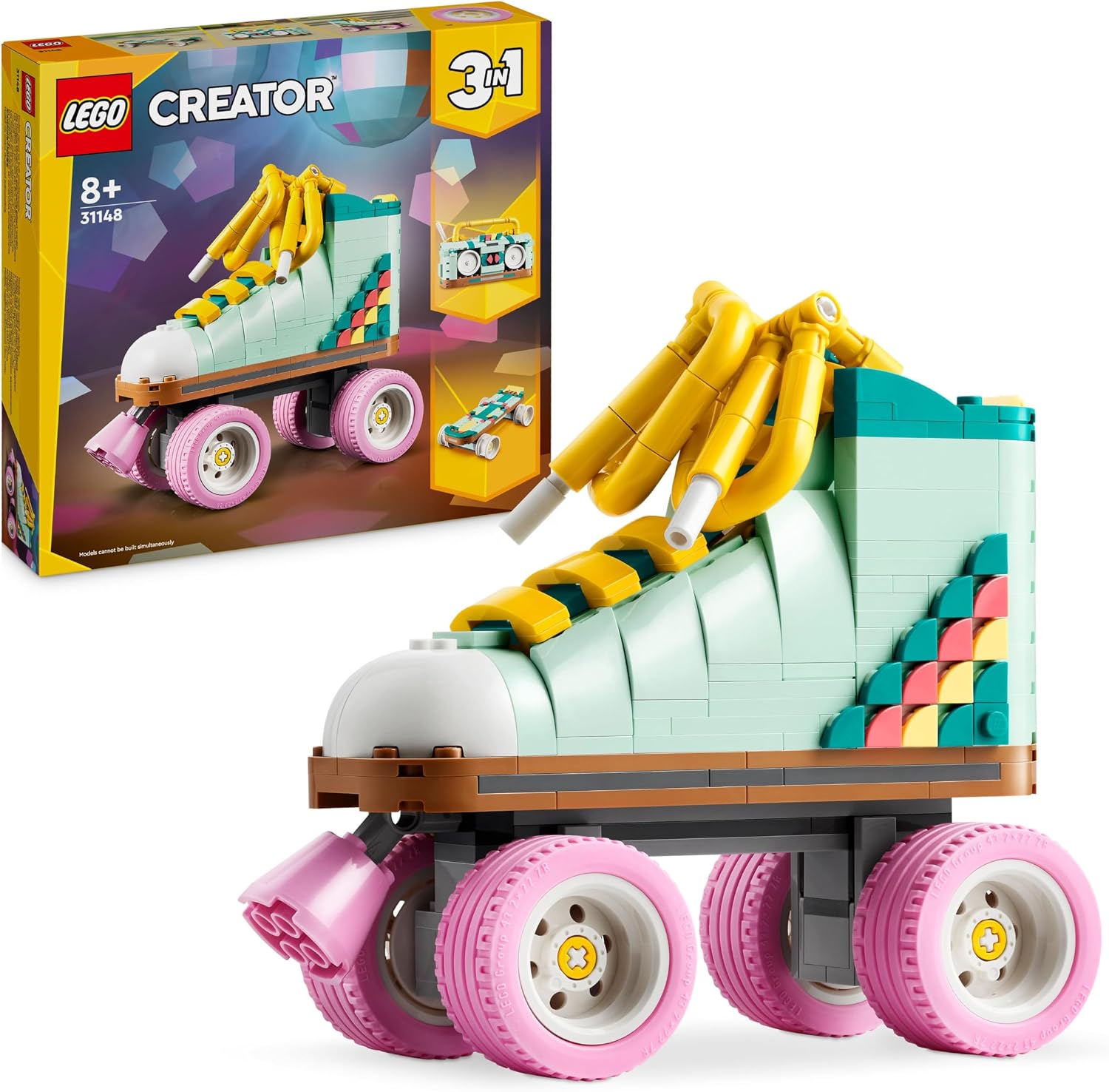 Detalle de LEGO Creator 31148 Retro Rollschuh 🎲