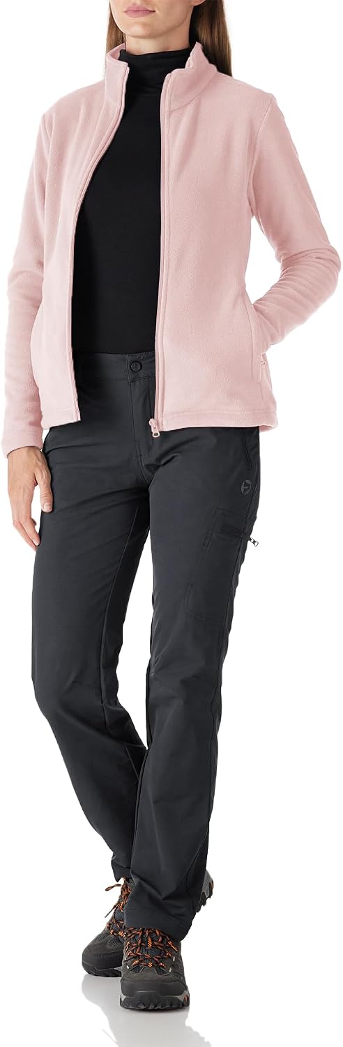 Thumbnail 4 de Outdoor Ventures Women's Fleece Jacket: Lightweight, Warm Full-Zip Coat with 4 Pockets