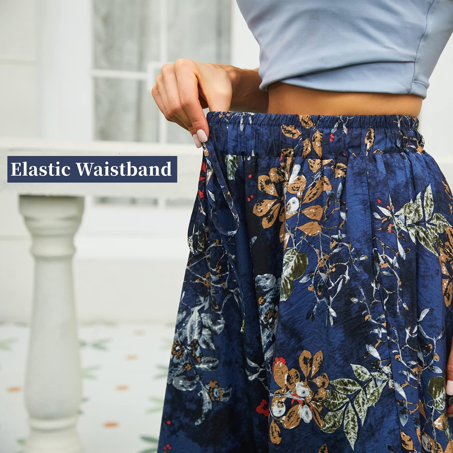 Detalle 2 de Abaadlw Women's Maxi Skirt