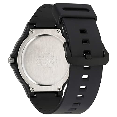 Detalle de Casio MW-240-1EVEF: Reloj analógico unisex con correa de resina