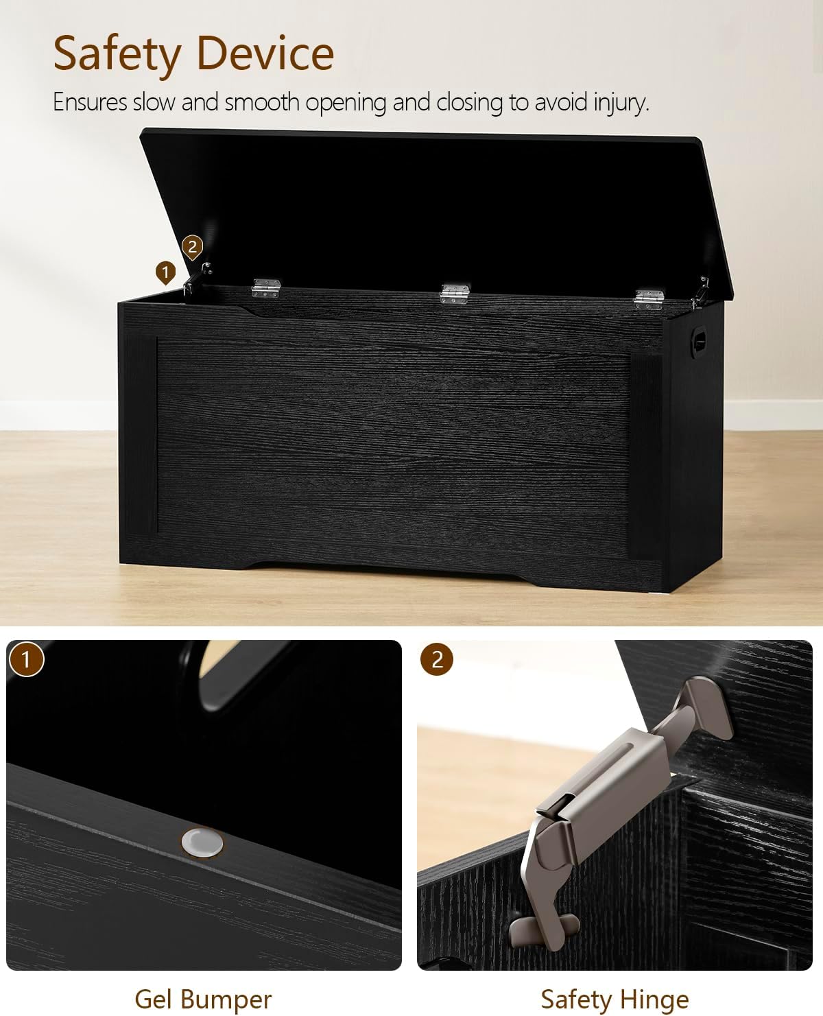 Thumbnail 6 de Usikey Storage Chest, 39.4-Inch