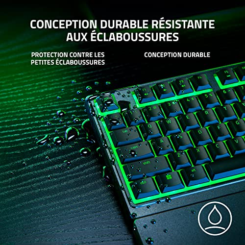 Thumbnail 7 de Razer Ornata V3 X – Clavier Gamer à Profil Bas, switches à membrane silencieux, repose-poignet ergonomique (AZERTY, Noir)