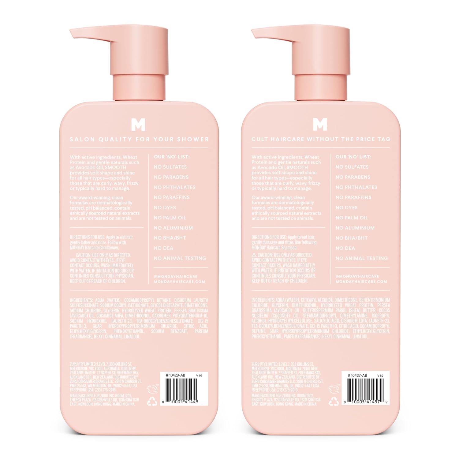 Detalle 2 de MONDAY HAIRCARE Smooth Shampoo 27 oz