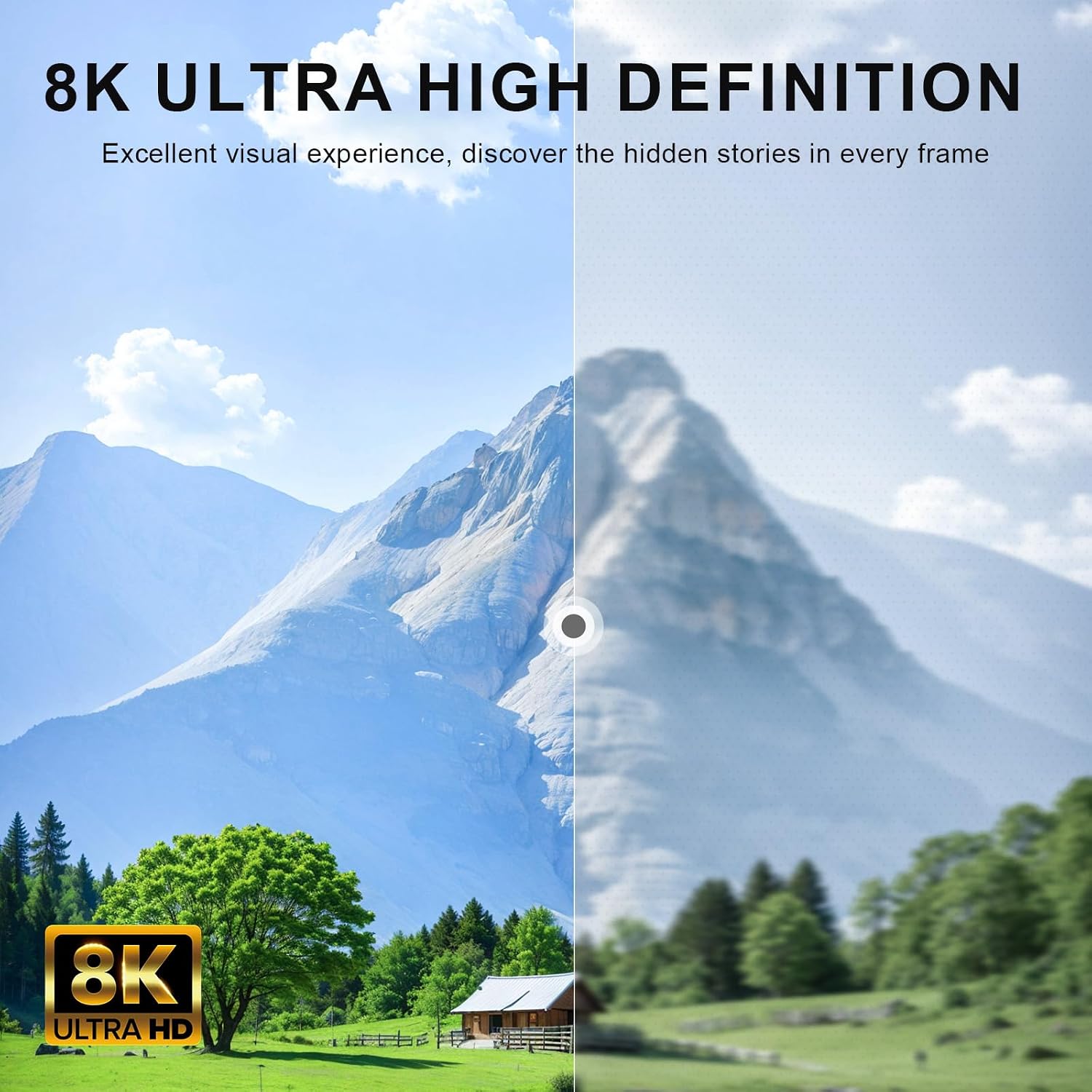 Detalle 2 de Alvin’s Cables 8K HDMI 2.1 Micro to Full coiled cable