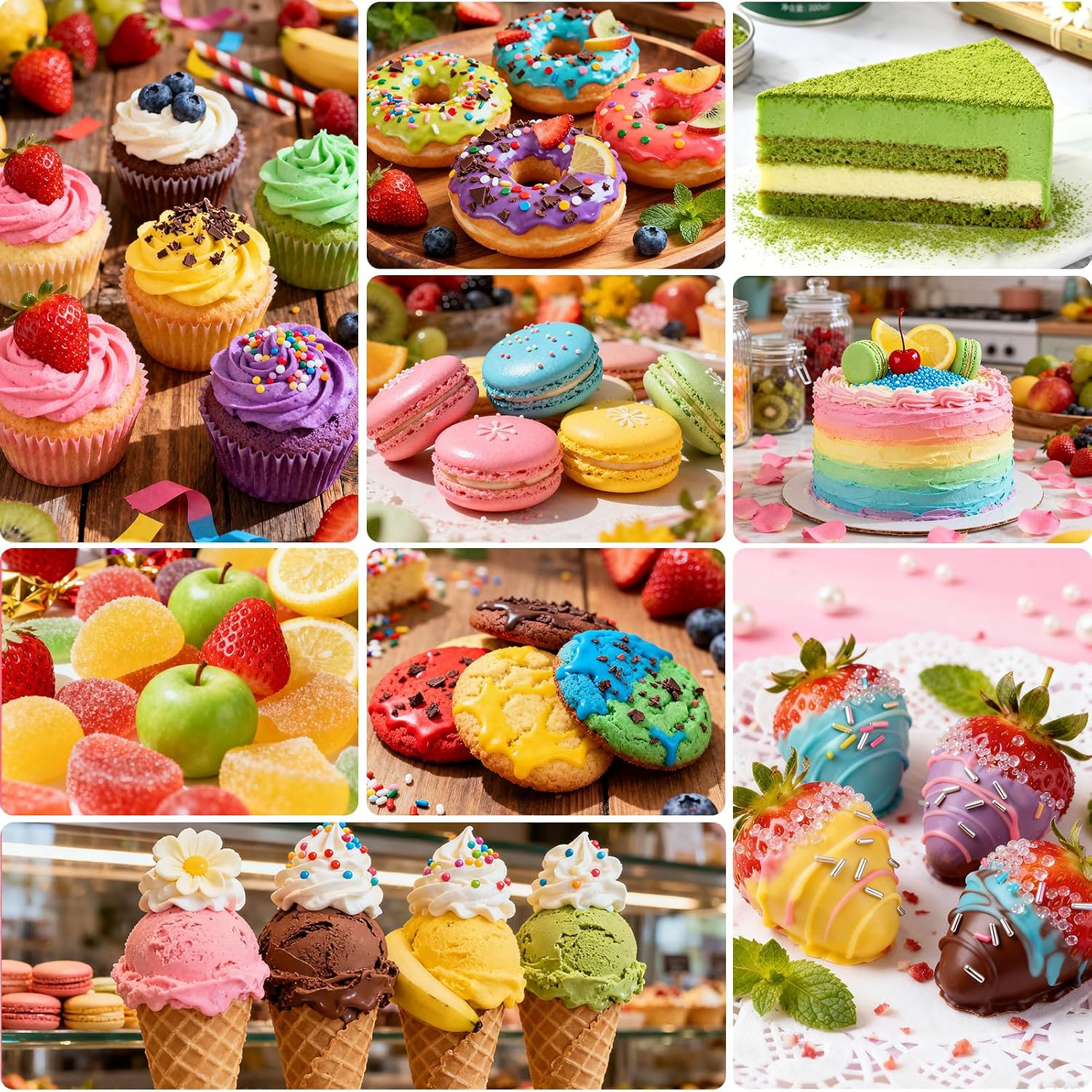 Thumbnail 4 de Nomeca Oil-Based Food Coloring, 20 Colors for Chocolate and Candy Melts