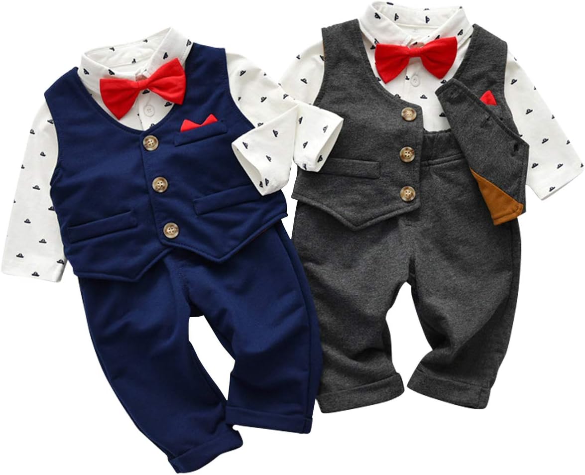 Thumbnail 1 de Famuka Baby Boy 3 Piece Formal Outfit