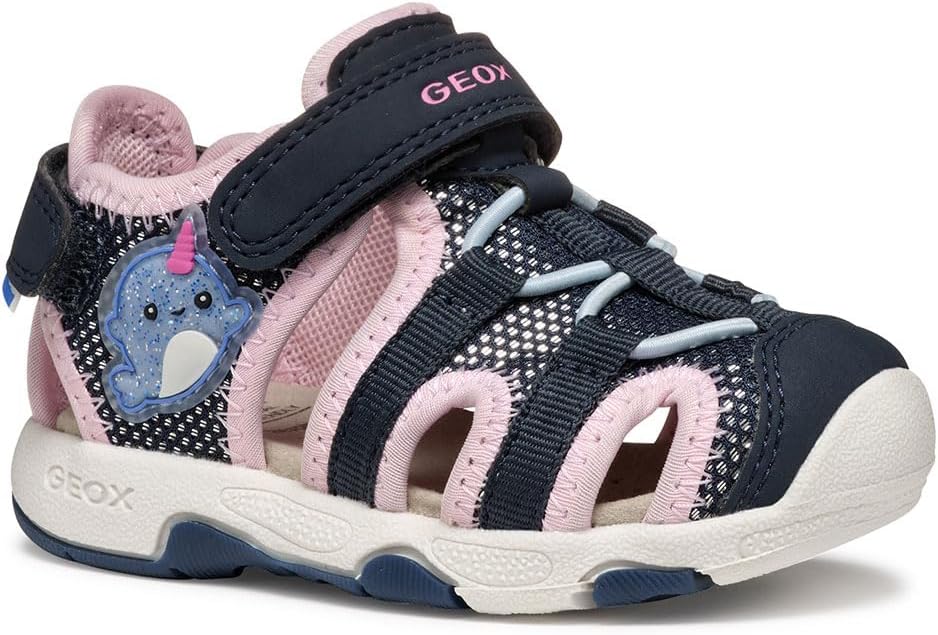 Detalle de Geox Baby Mädchen Sandale „Multy GirlSandal“ – atmungsaktiv für warme Tage