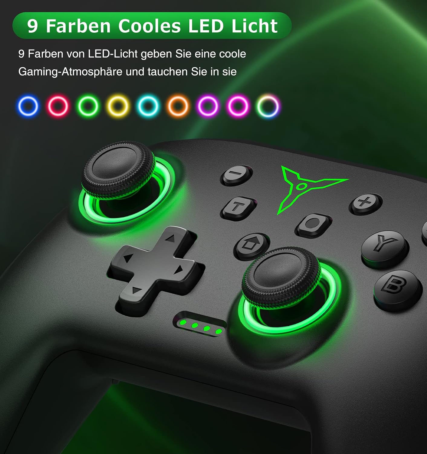 Detalle de HELLCOOL Switch Controller Wireless – Pro Controller für Switch