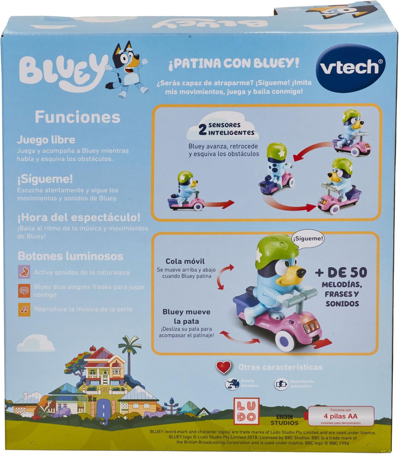 Thumbnail 6 de VTech Bluey Trottinette Interactive éducative pour Enfants à partir de 3 Ans – Version ESP