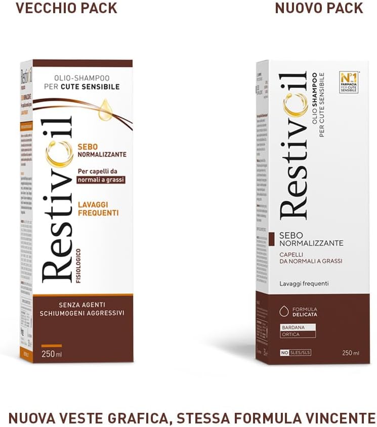 Thumbnail 1 de Restivoil Olio-Shampoo Sebonormalizzante 250 ml