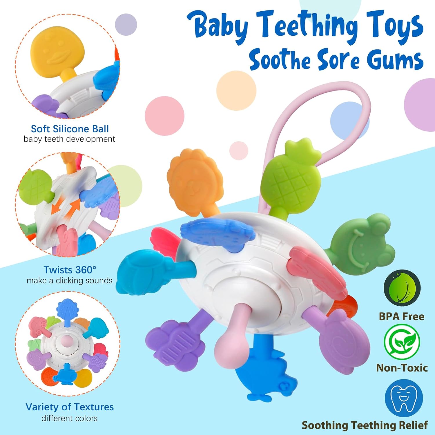 Detalle 2 de Aliex 6 in 1 Montessori Toys for Babies