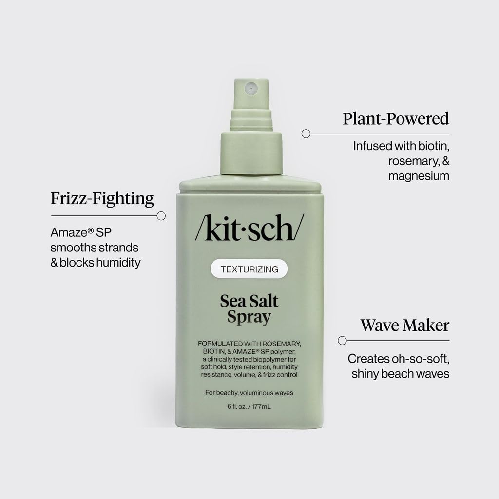 Detalle de Kitsch Sea Salt Spray 177 mL for beachy waves