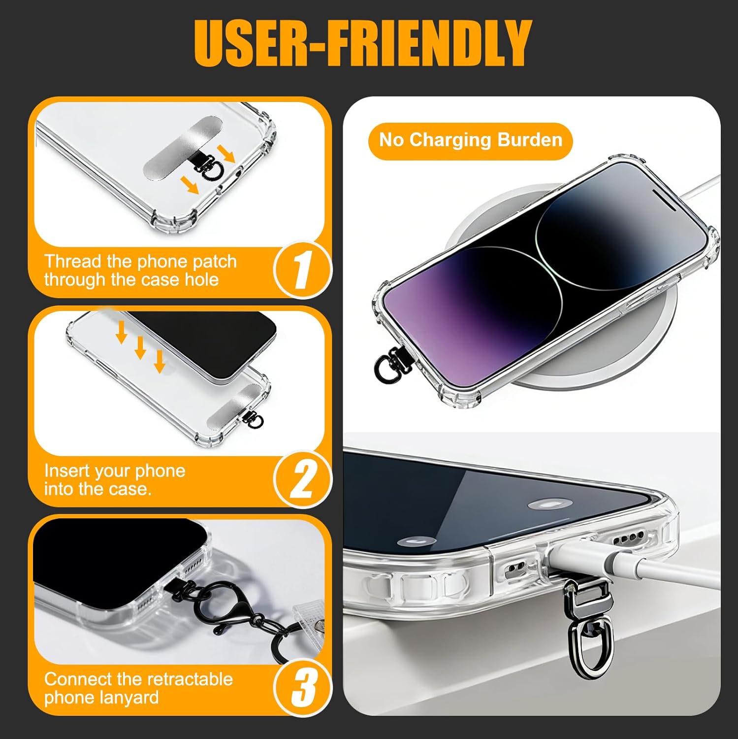 Thumbnail 6 de Oaridey Magnetic Anti-Theft Phone Strap (2 Pack)